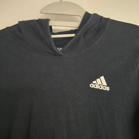 Boy's Adidas "The Go-To Tee" Long Sleeve Lightweight Hoodie | Size Large - Picture 3 of 8